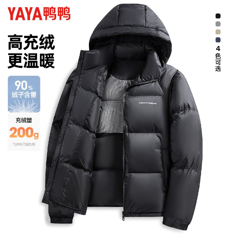 鸭鸭200g防风羽绒服叠礼金＋右上角叠11.9金币(j9vgUUiIRx7)//CZ00